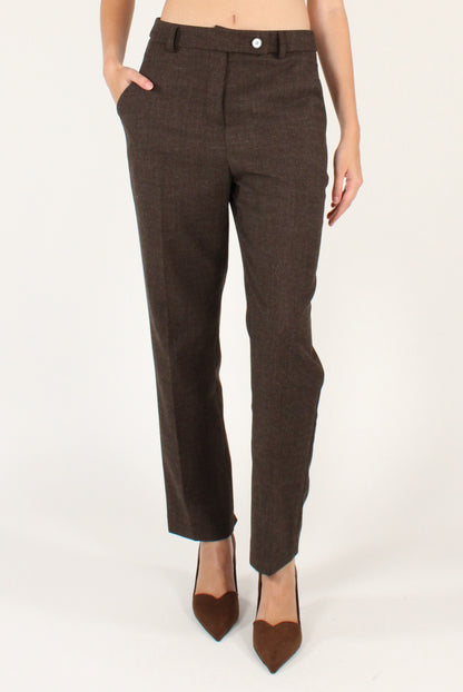 Pantaloni a Sigaretta Mélange