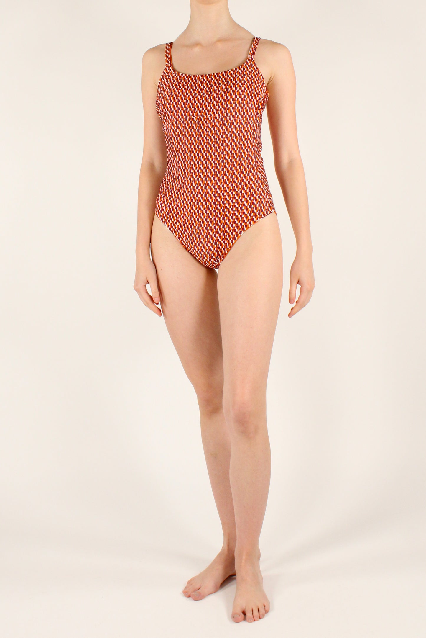Floral Reversible One-Piece Swimsuit