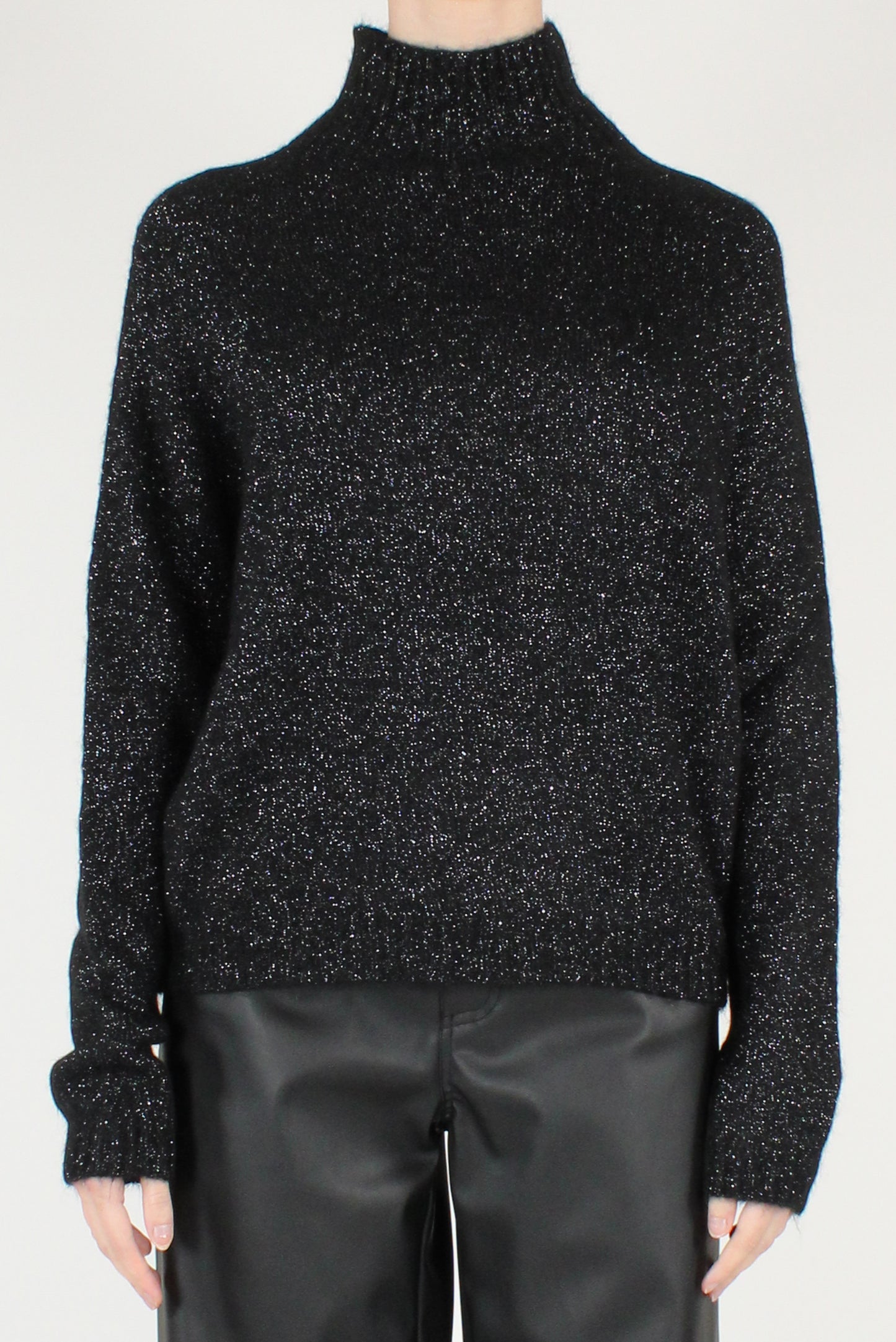 Maglione Dolcevita con Lurex