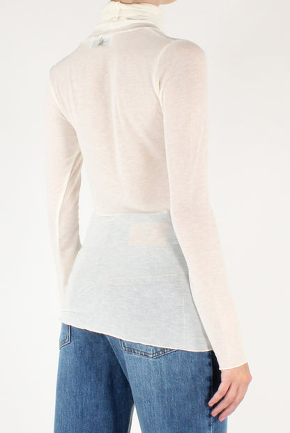 Maglia Dolcevita Misto Cachemire