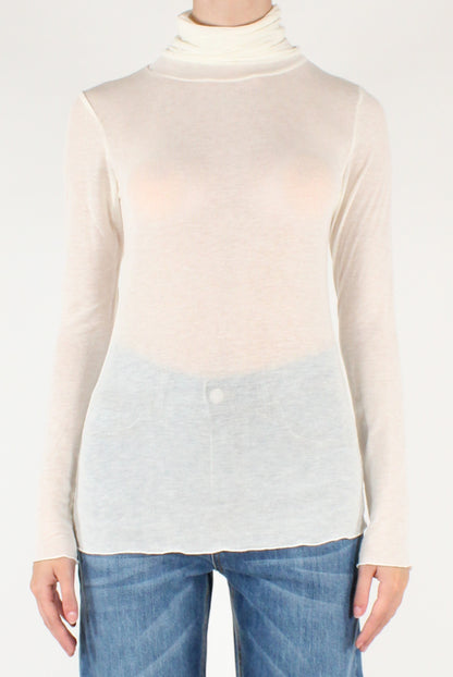 Maglia Dolcevita Misto Cachemire