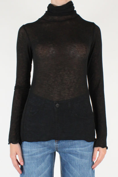 Maglia Dolcevita Misto Cachemire