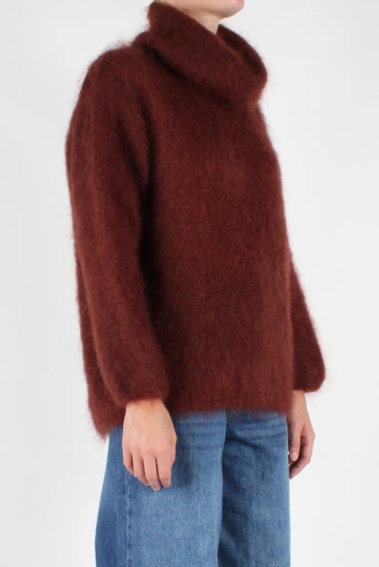 Mohair Turtleneck Sweater