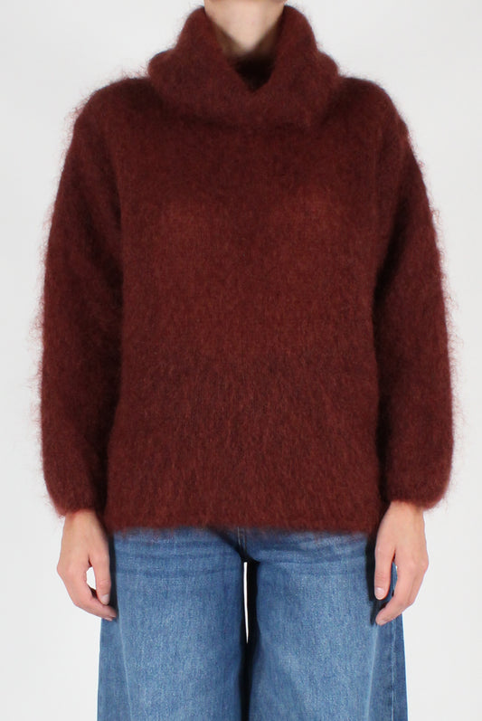 Mohair Turtleneck Sweater