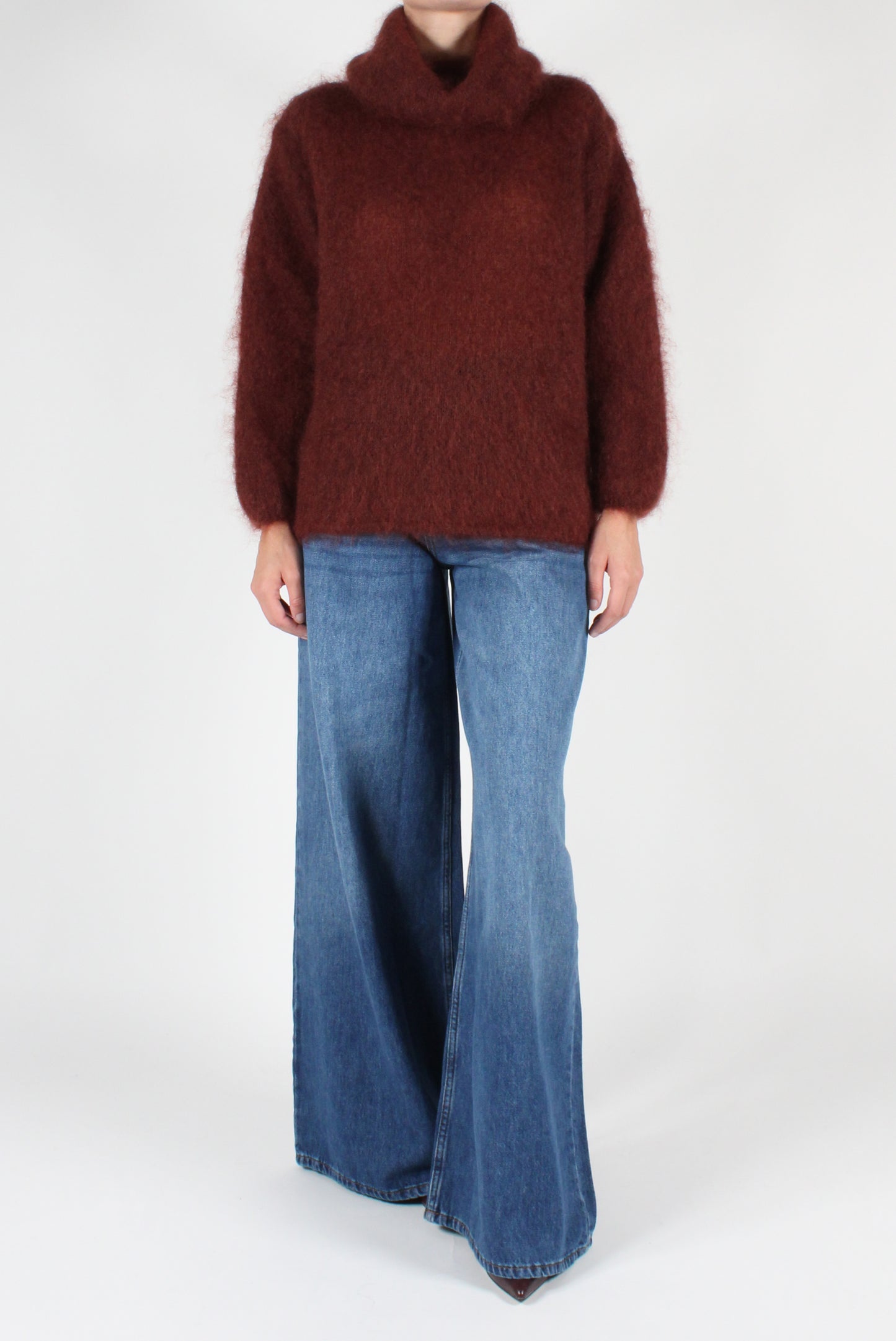 Mohair Turtleneck Sweater