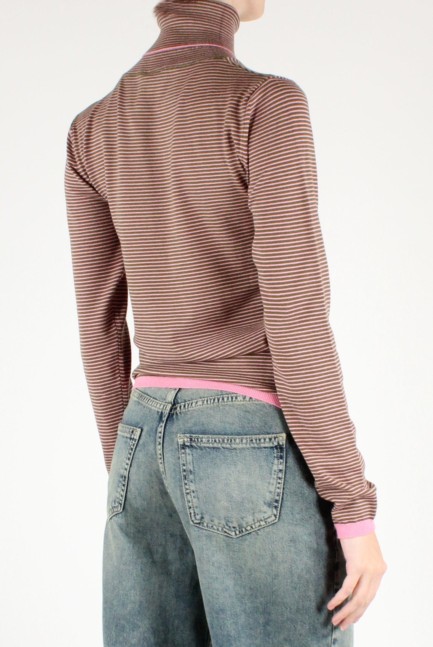 Maglioncino Dolcevita a Righe