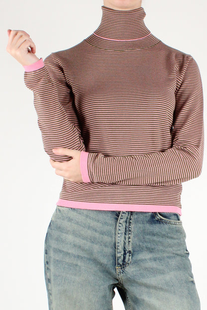 Maglioncino Dolcevita a Righe