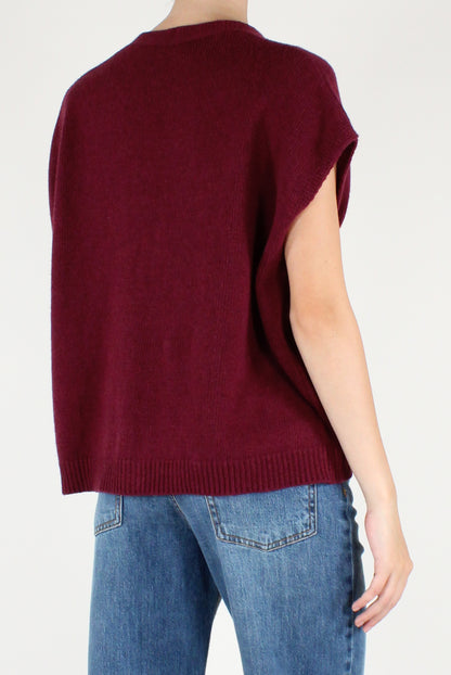 Oversized Vest with Buttons