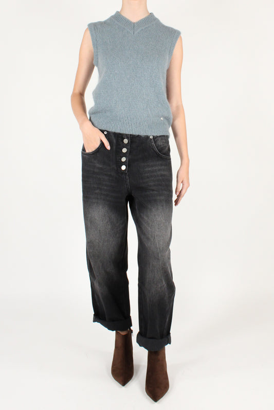 Gilet in Misto Lana