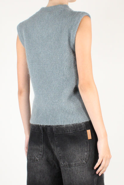 Gilet in Misto Lana