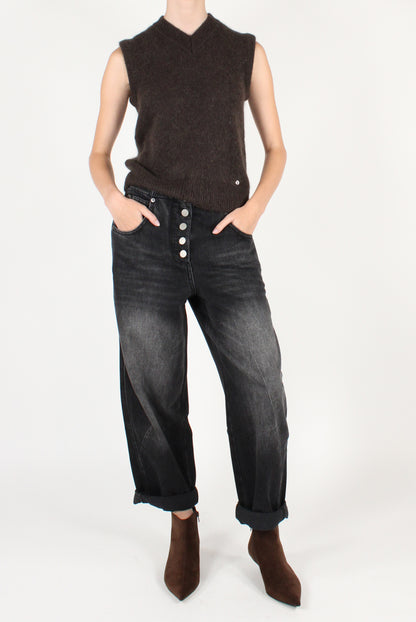 Gilet in Misto Lana
