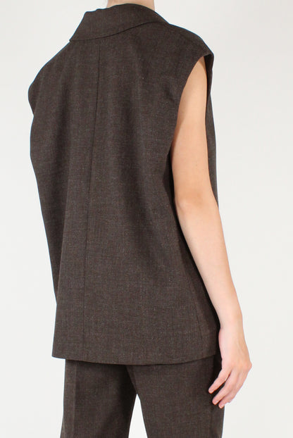Gilet Doppiopetto Mélange