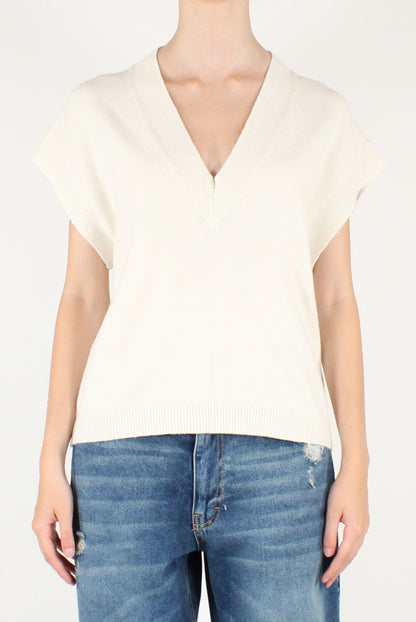 Gilet Over Scollo a V