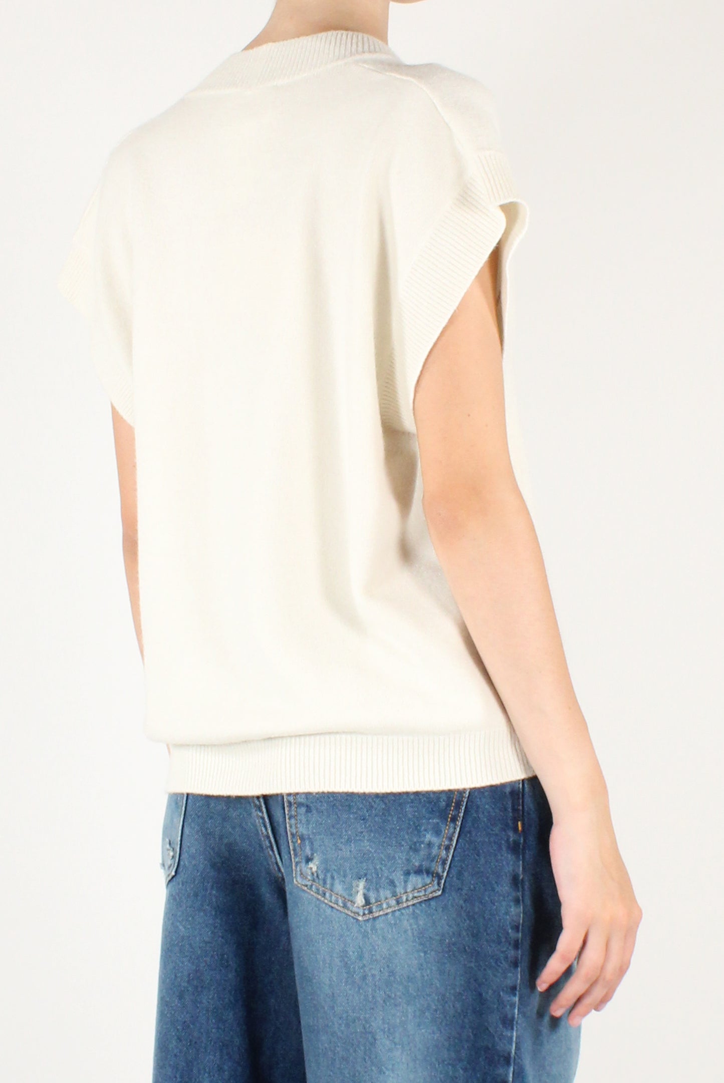 Gilet Over Scollo a V