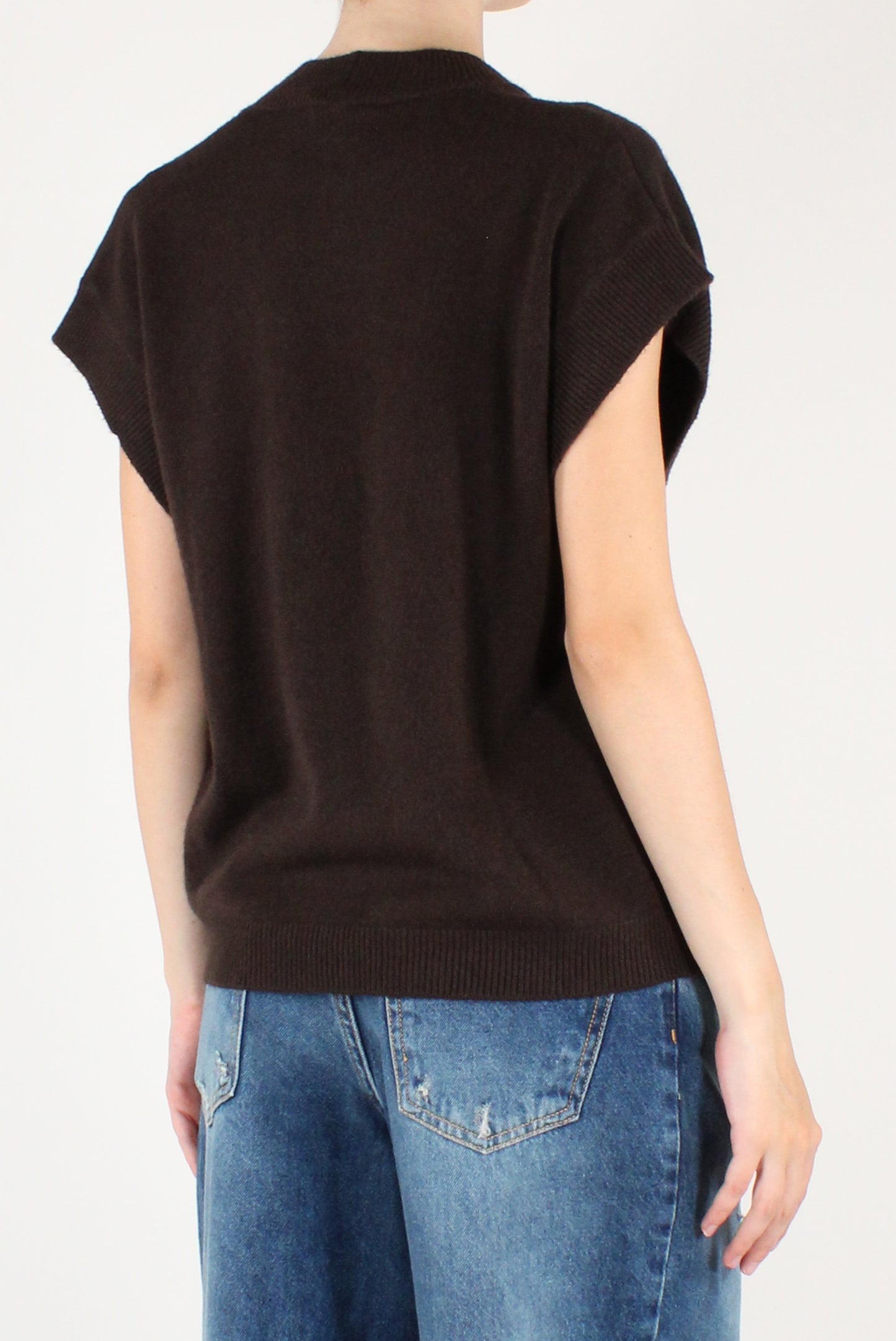 Gilet Over Scollo a V