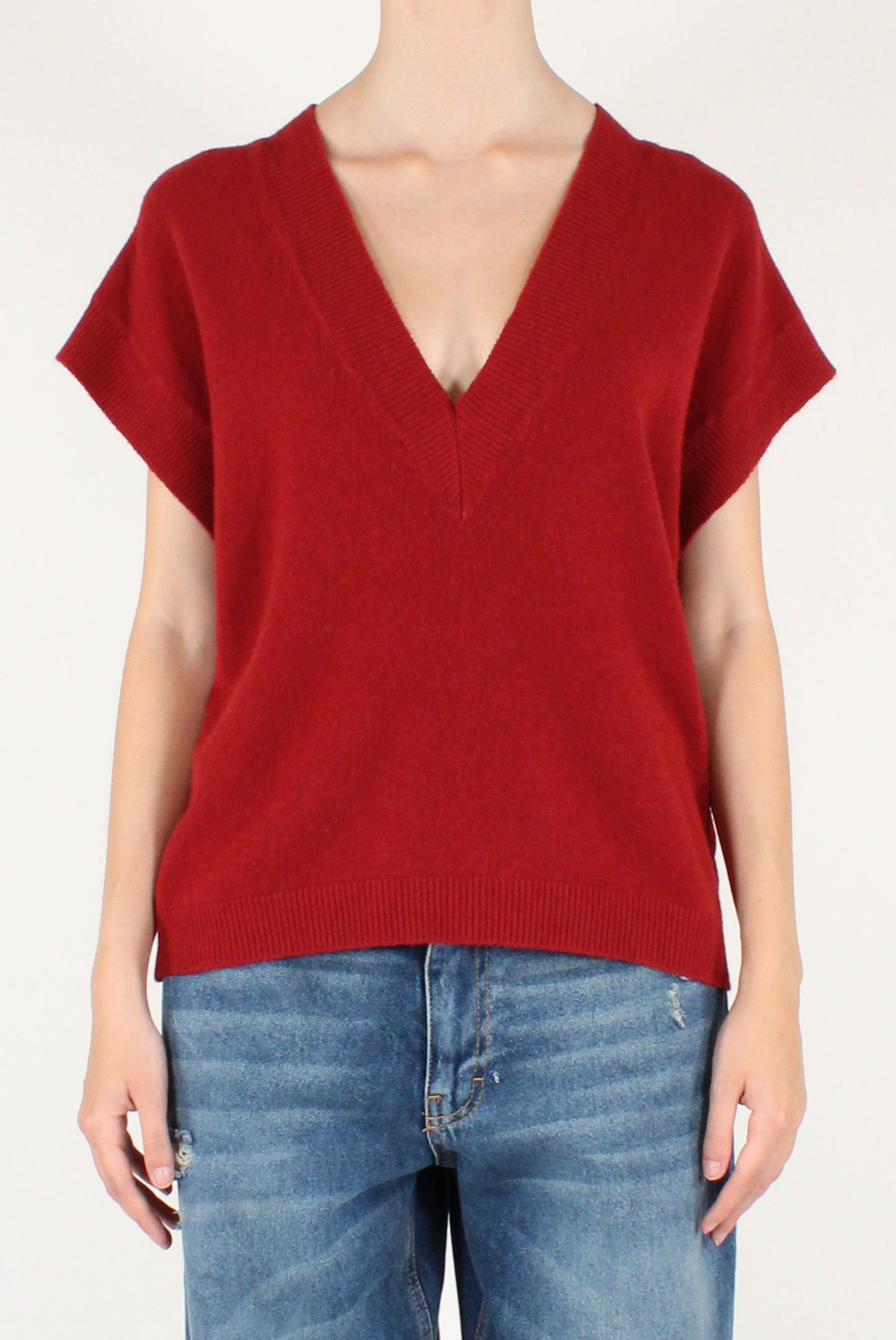 Gilet Over Scollo a V