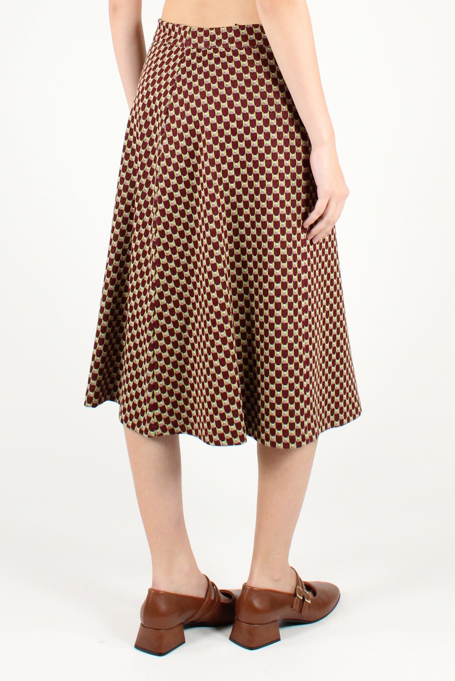 Gonna Midi Svasata Fantasia Geometrica