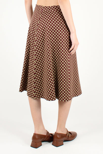 Gonna Midi Svasata Fantasia Geometrica