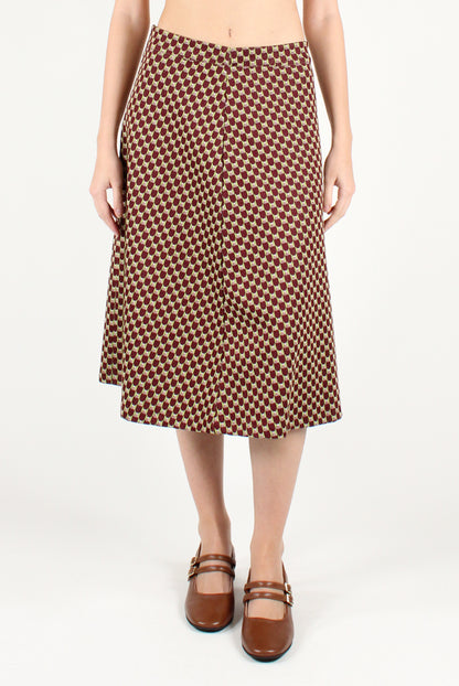Gonna Midi Svasata Fantasia Geometrica