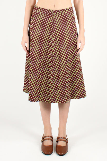 Gonna Midi Svasata Fantasia Geometrica