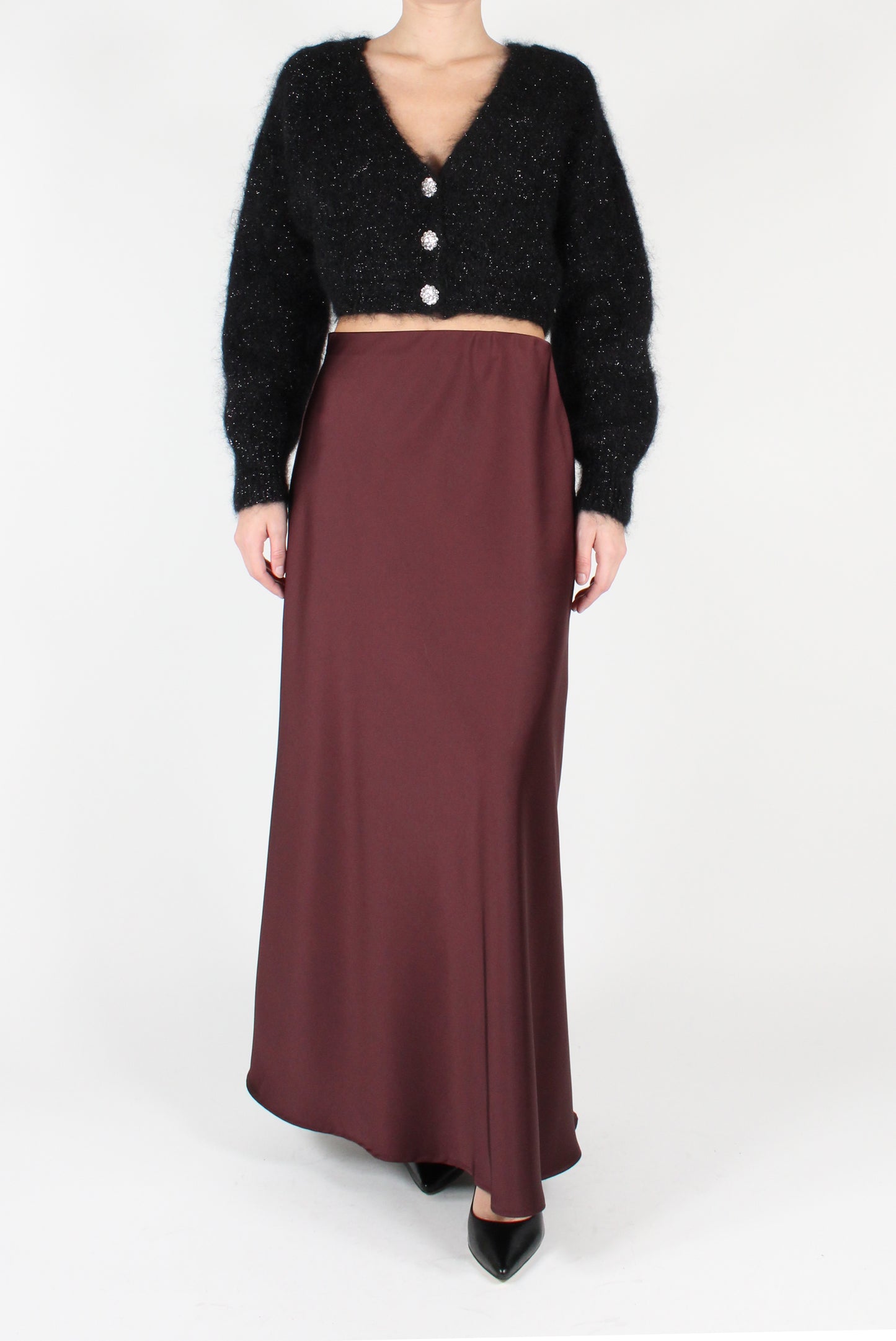 Long Flared Skirt