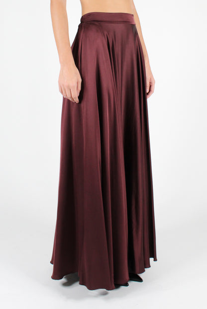 Long Viscose Circle Skirt