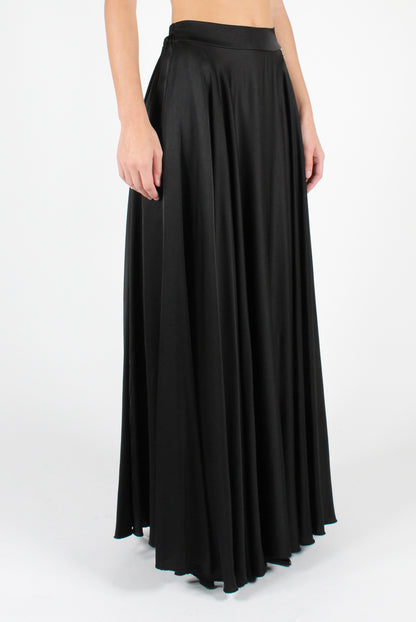 Long Viscose Circle Skirt