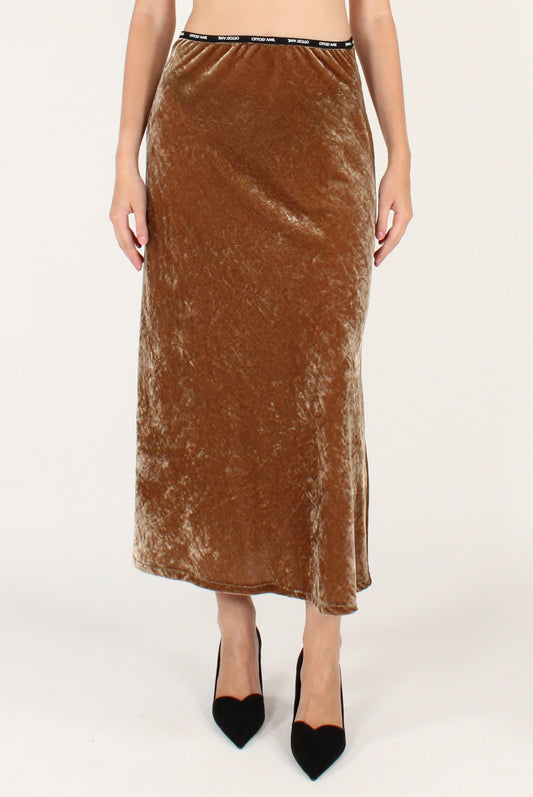 Gonna Lunga Svasata in Velluto