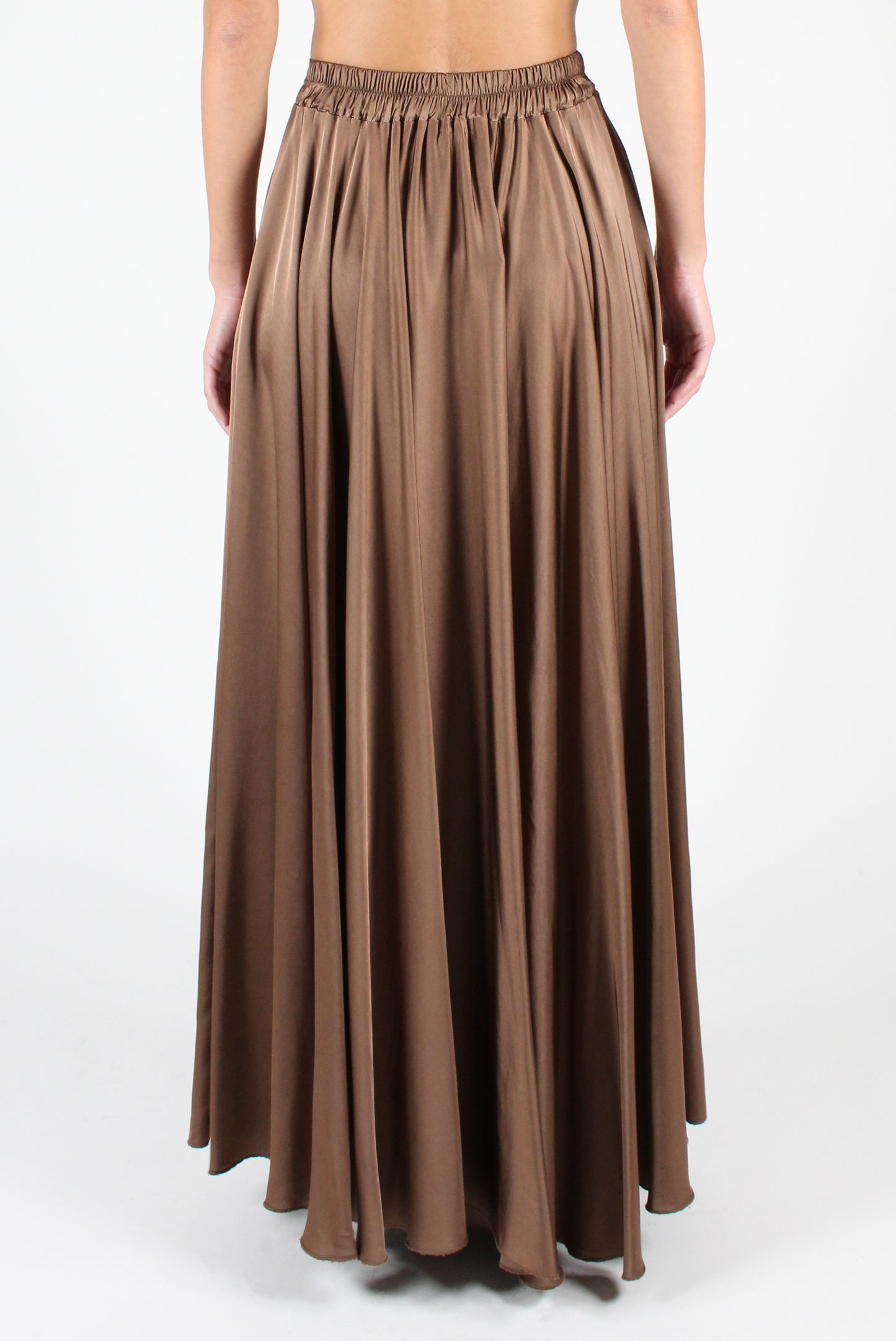 Long Viscose Circle Skirt