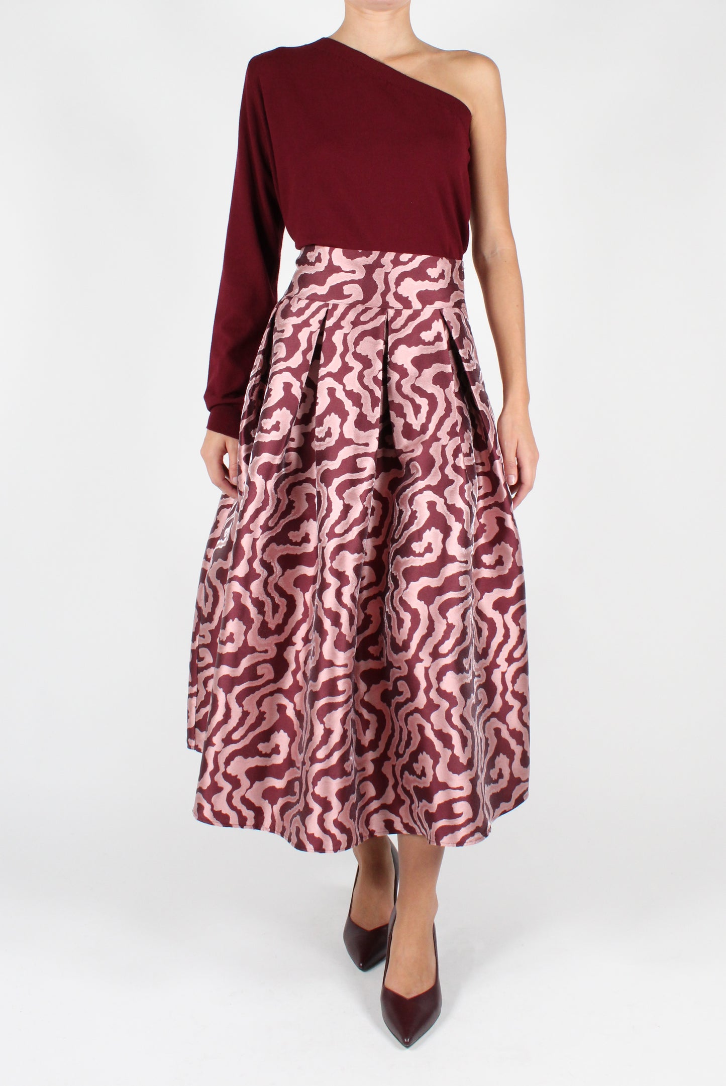 Abstract Fantasy Circle Skirt