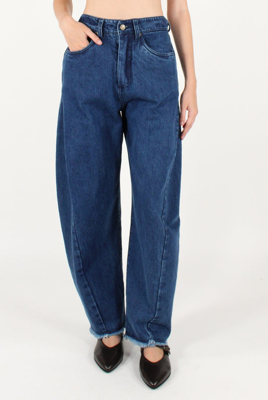Jeans Balloon con Cucitura