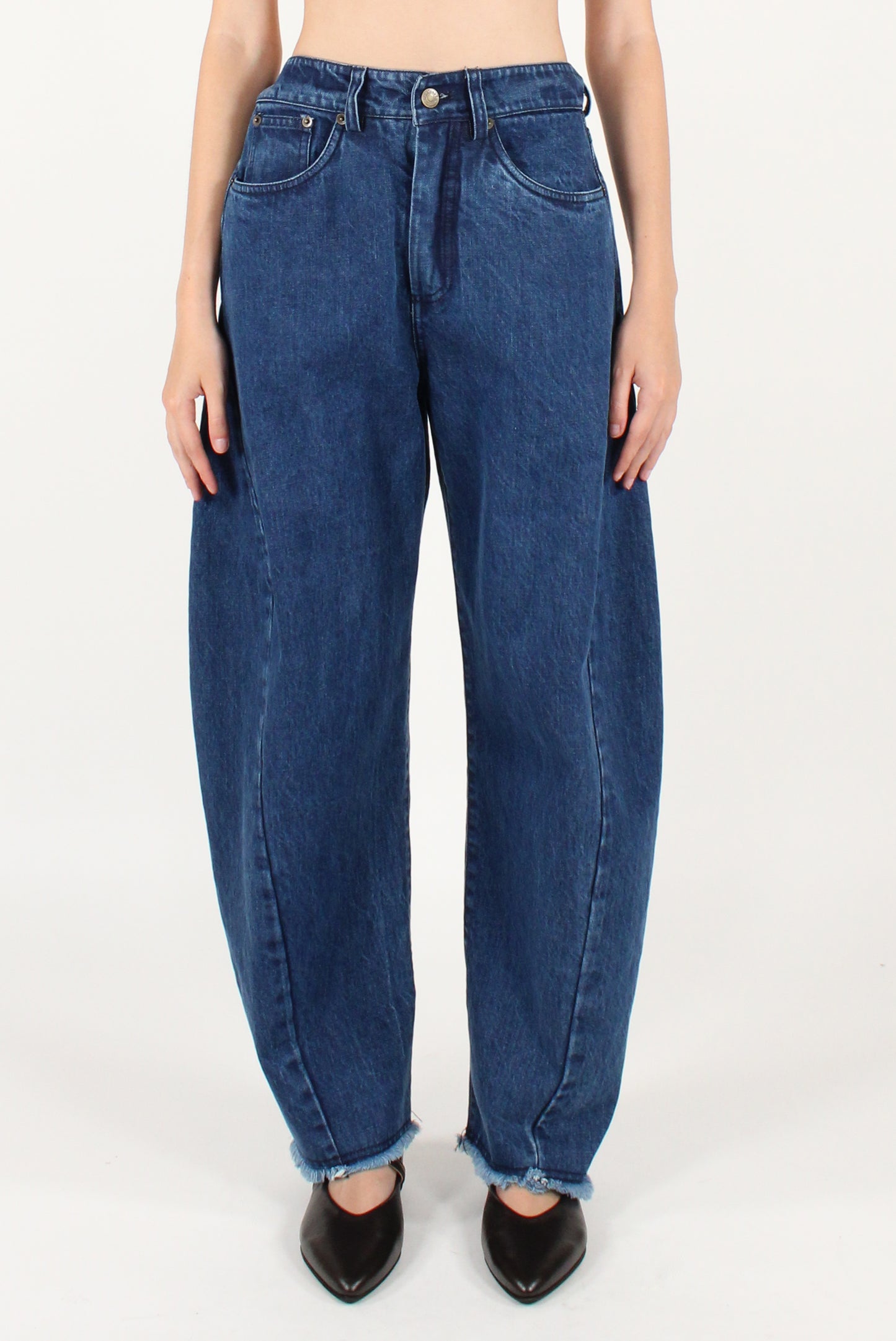 Jeans Balloon con Cucitura