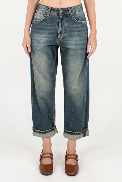 Jeans Boyfriend Délavé
