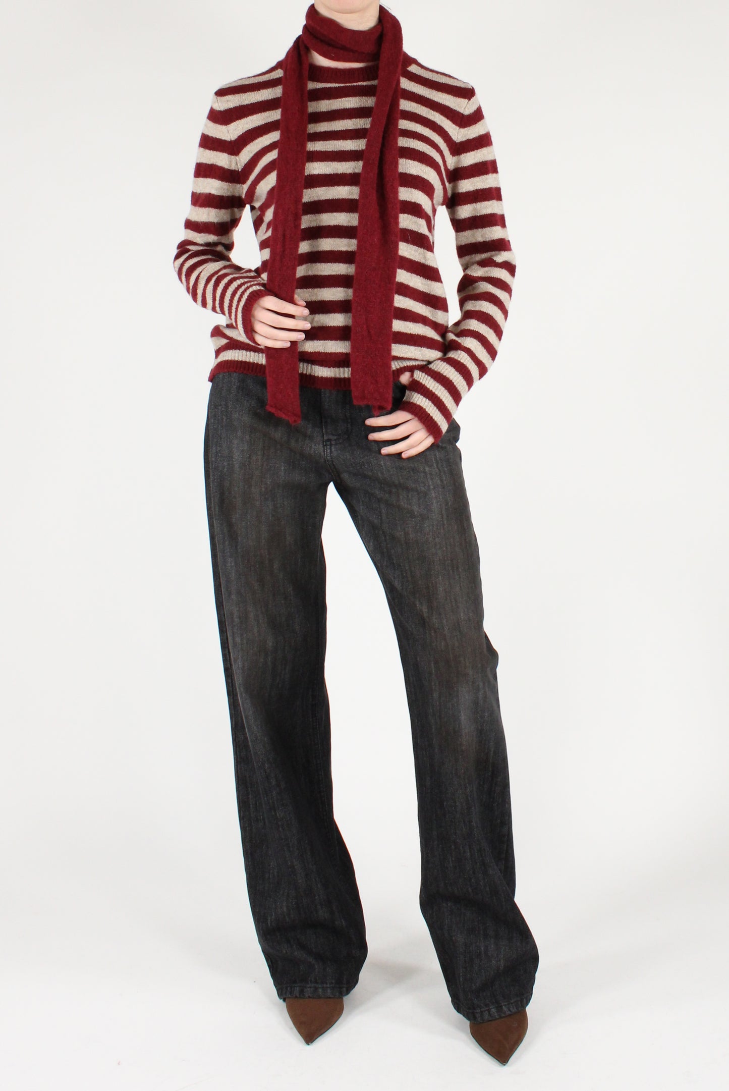 Jeans Cinque Tasche a Gamba Dritta