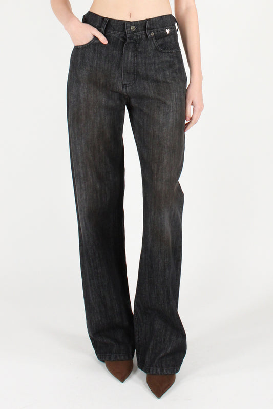 Jeans Cinque Tasche a Gamba Dritta