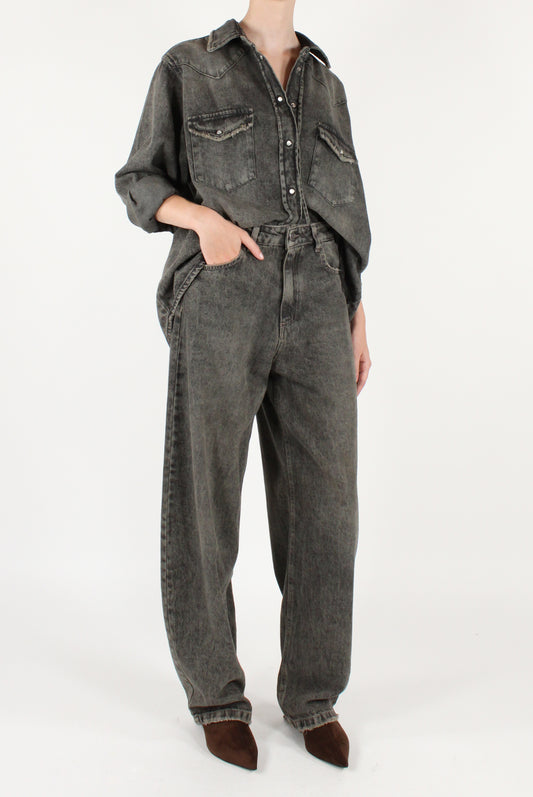 Jeans Baggy Cinque Tasche