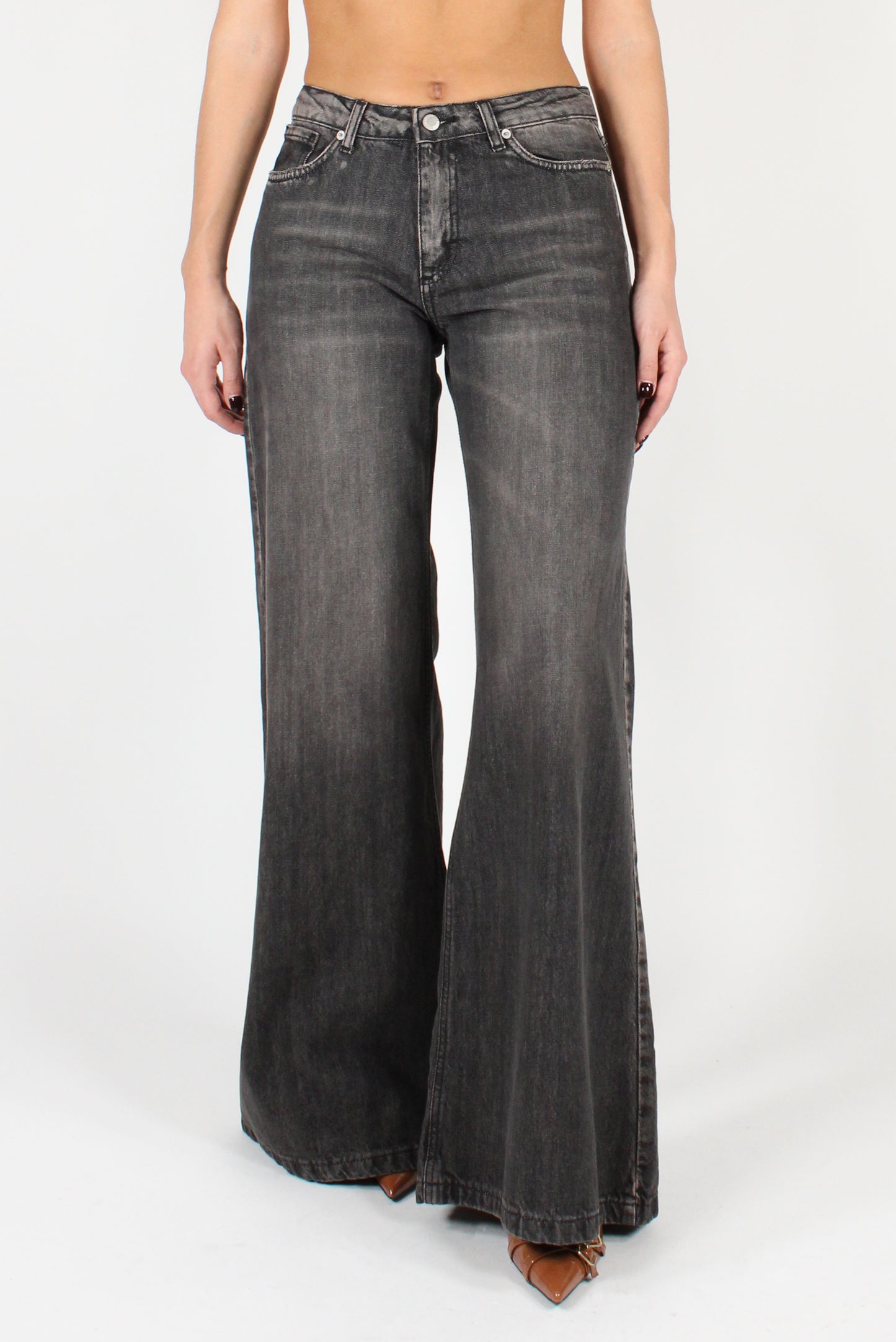 Five Pocket Palazzo Jeans