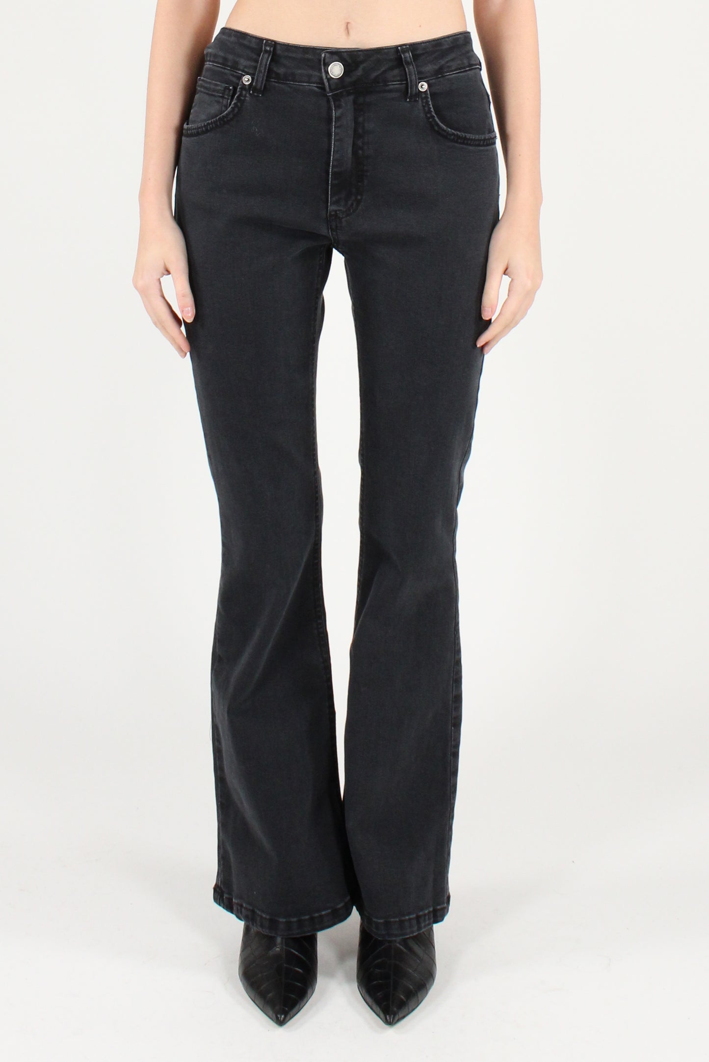 Stretch Flared Jeans