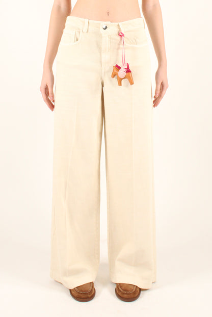Denim Pants with Keychain