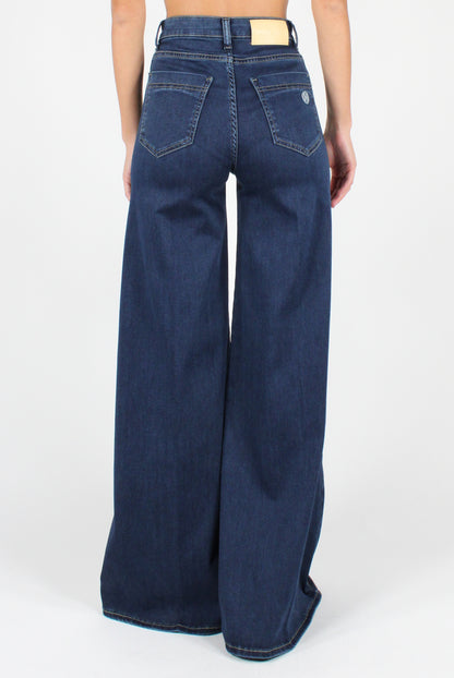 Palazzo Stretch Jeans