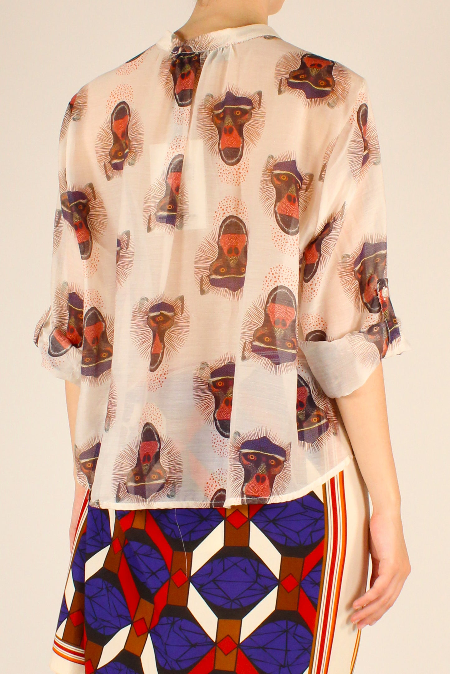 Camicia Stampa Babbuini