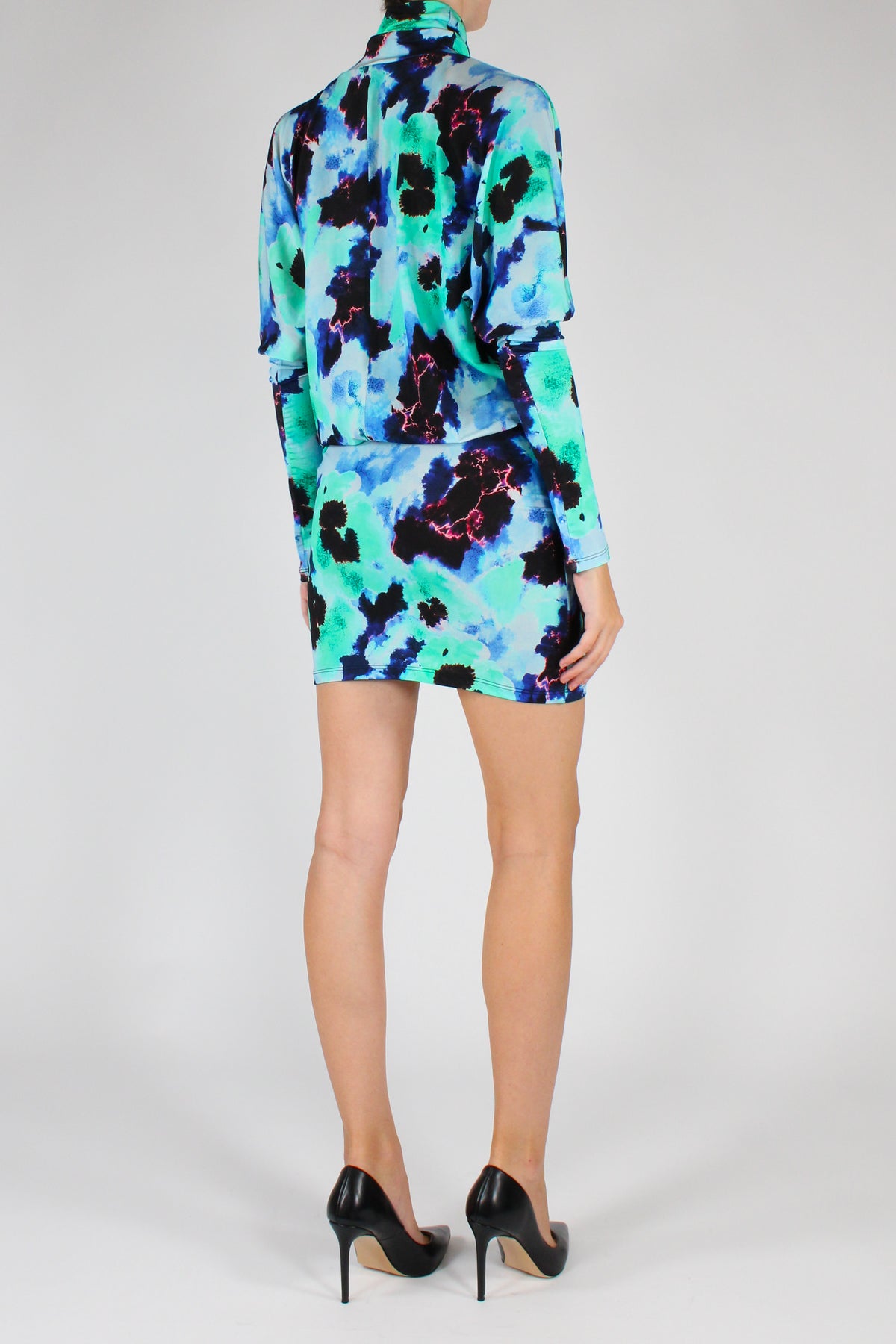 Mini Dress Stampa Fantasia Tensione In Capsule