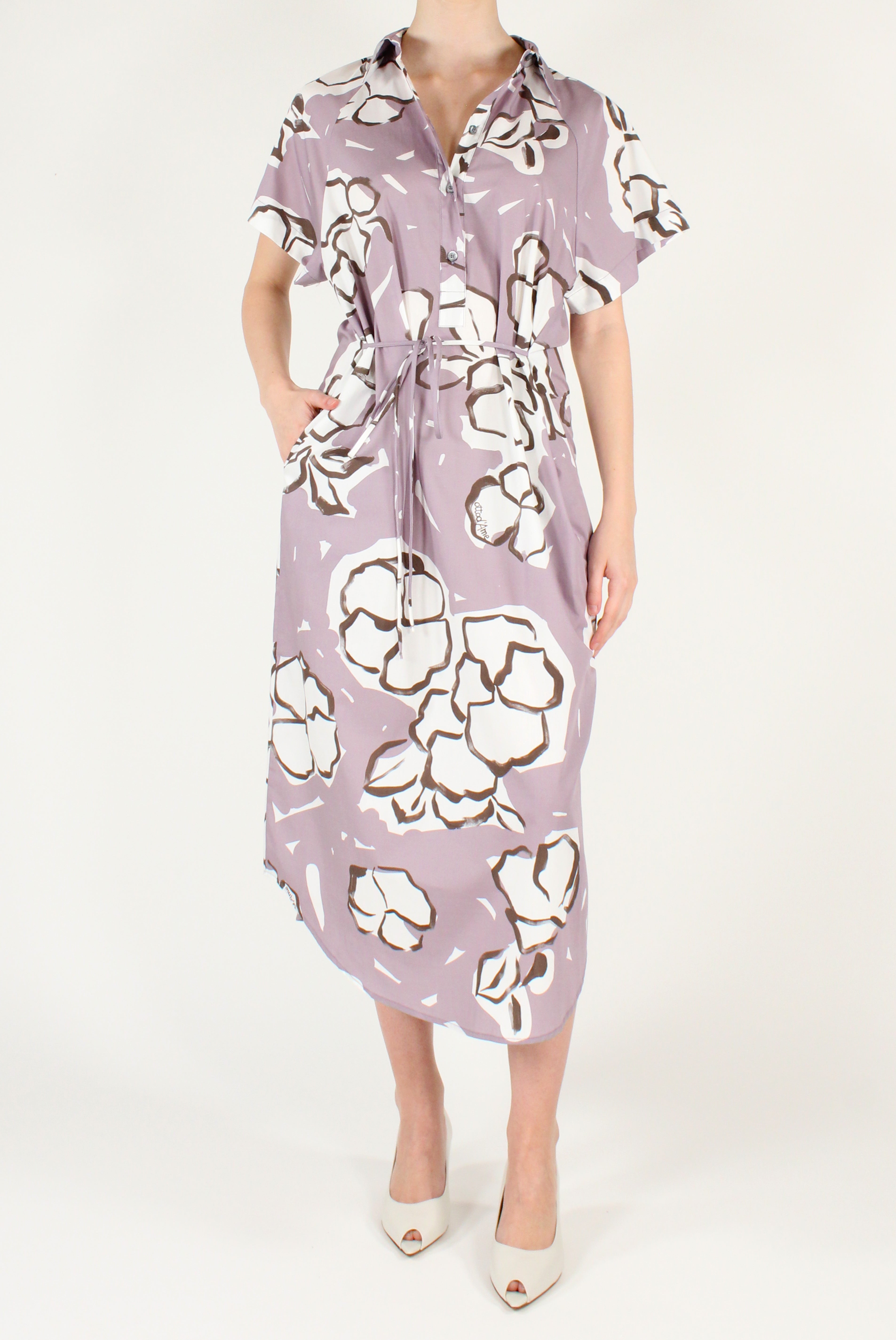 Acquista Abito Midi Donna Floreale Cotone | MaClò