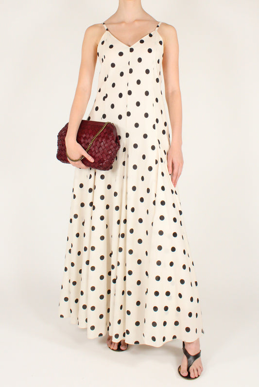 Long Polka Dot Dress