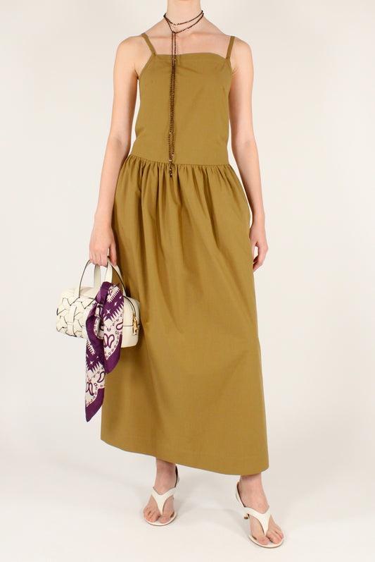 Long Poplin Dress