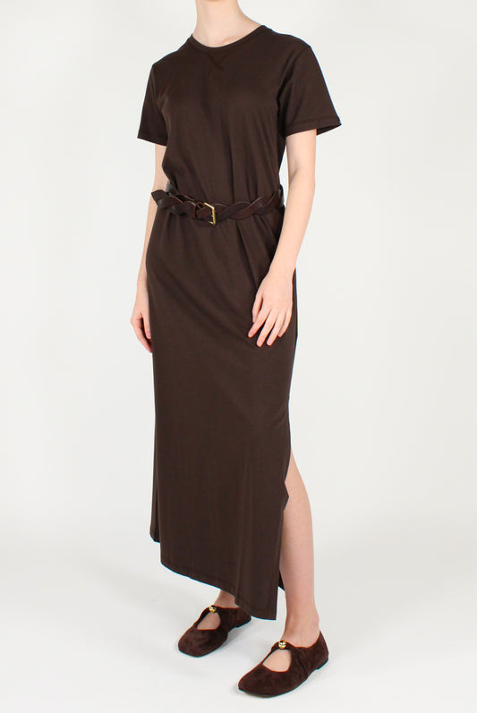 Abito Lungo T-shirt in Cotone