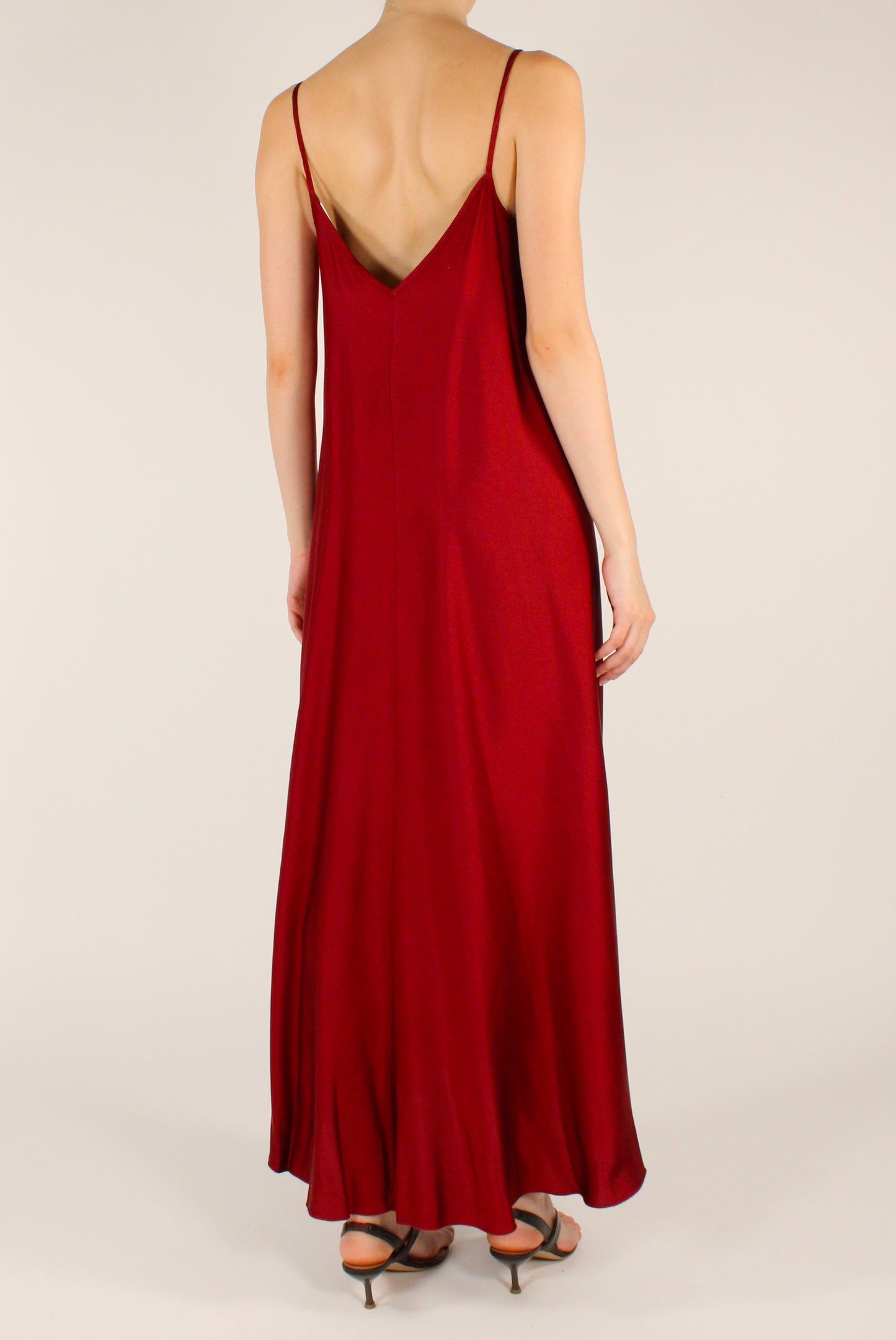 Abito Slip Dress in Viscosa