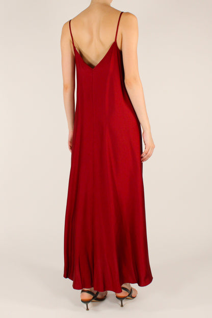 Abito Slip Dress in Viscosa