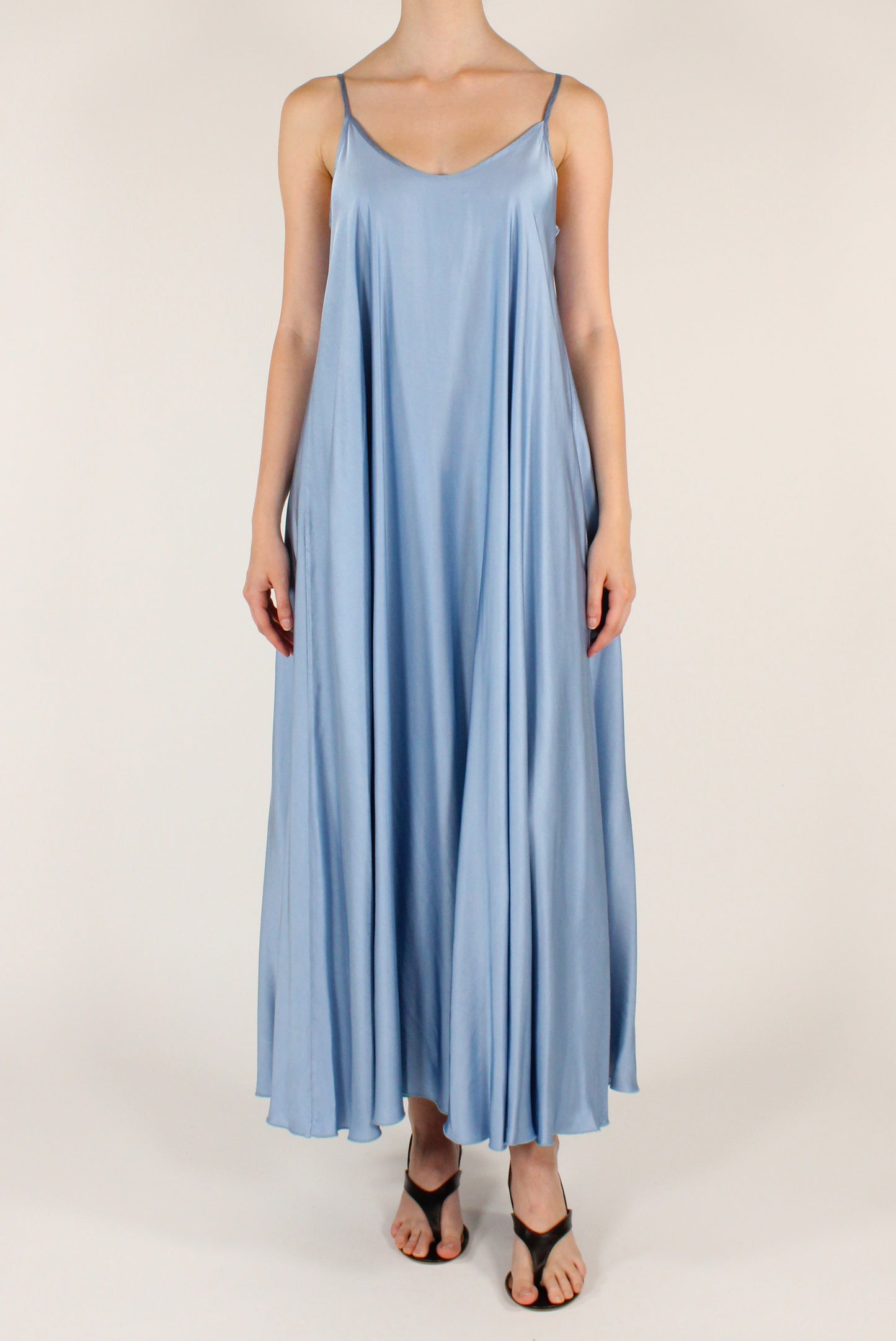 Abito Slip Dress in Viscosa