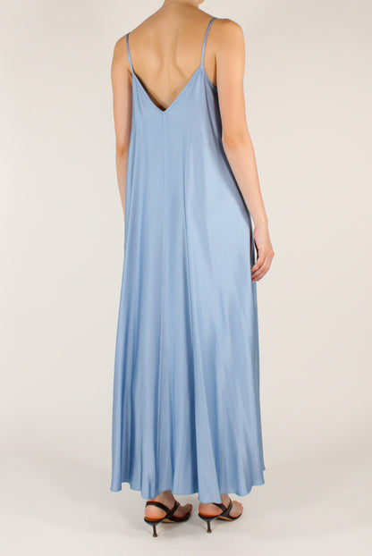 Abito Slip Dress in Viscosa